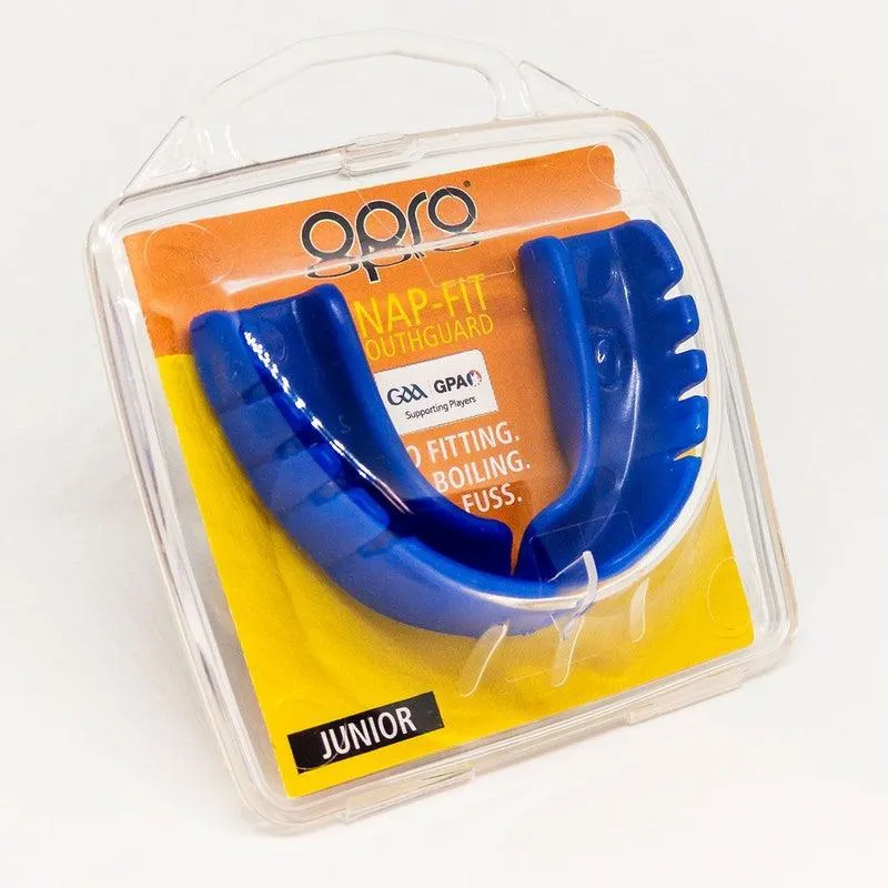 ■ GAA OPRO - Snap-Fit Mouthguard - Electric Blue