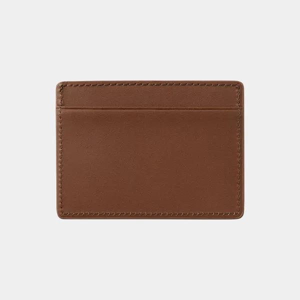 Carhartt WIP Vegas Cardholder - Cognac / Gold