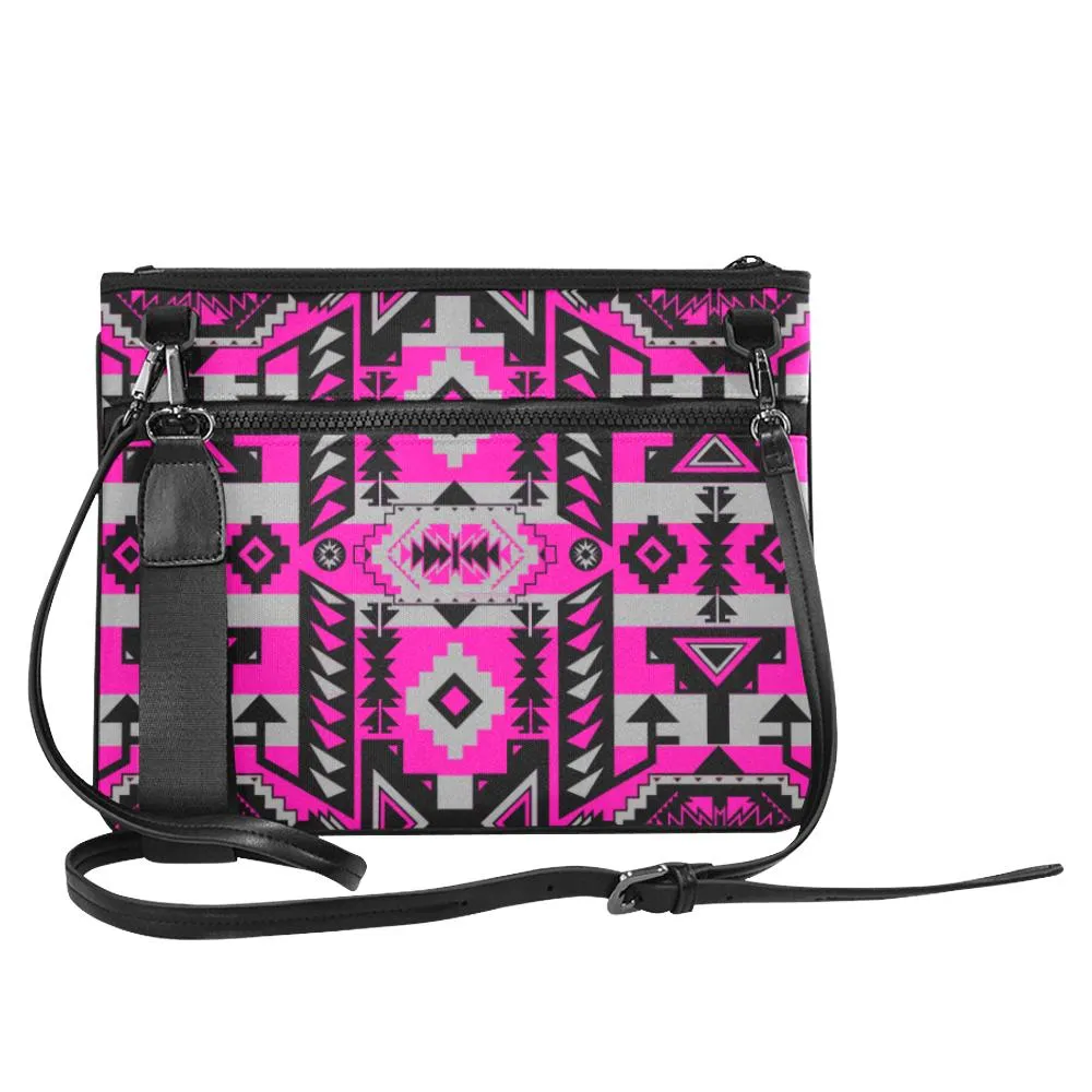 Chiefs Mountain Sunset Slim Clutch Bag