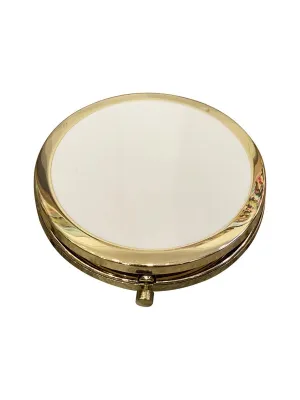 Compact Mirror - Pastel White