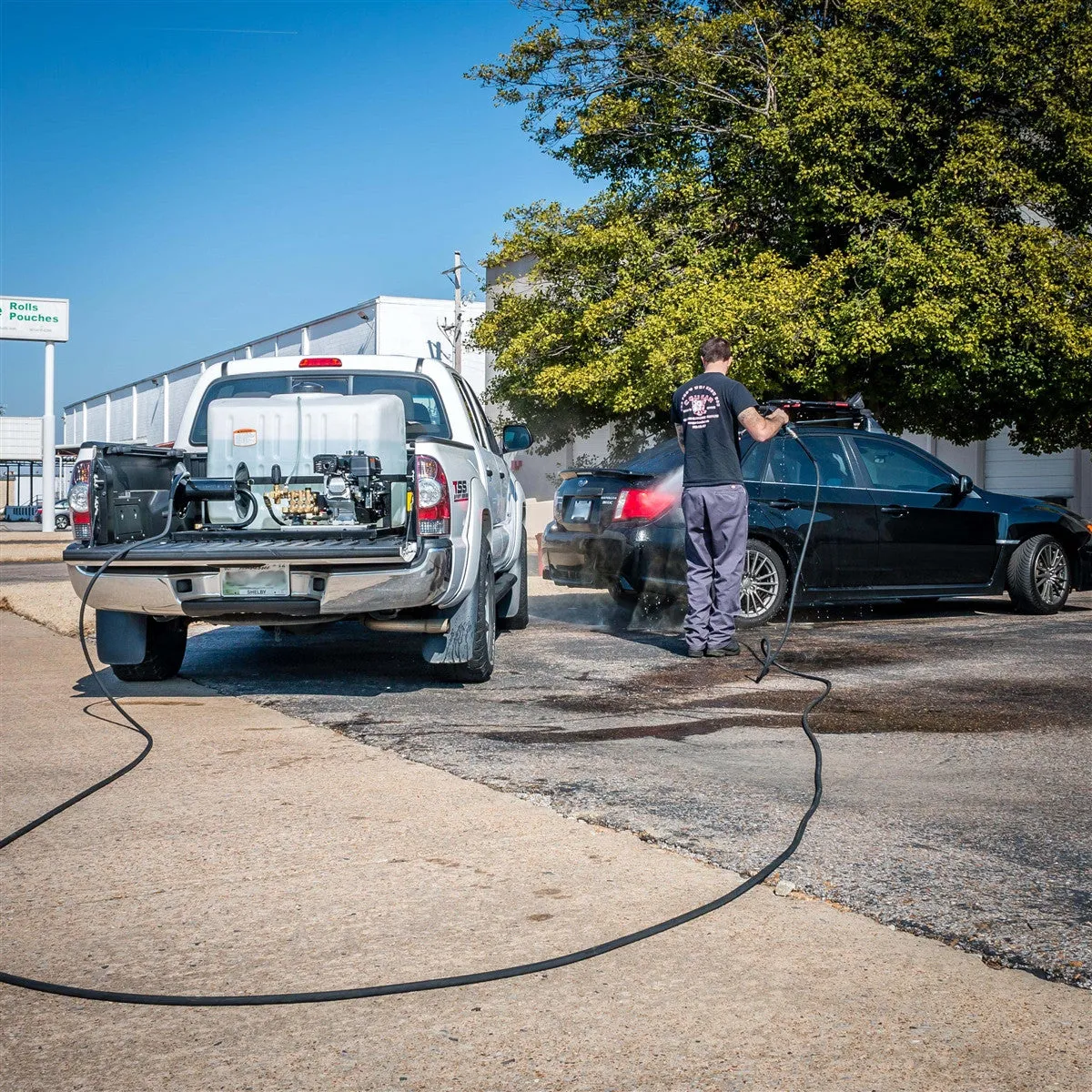 Cougar Detail 100 Pressure Washing Skid