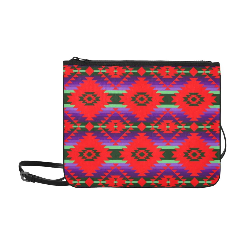 Cree Confederacy Chicken Dance Slim Clutch Bag