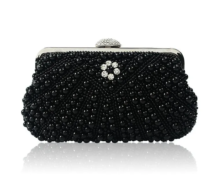 Elegant Pearls Evening Bag