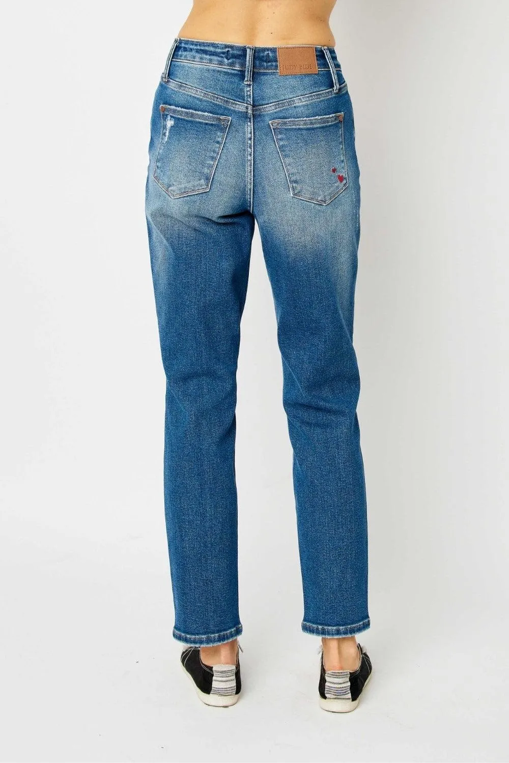 Full Size Coin Pocket BF Jeans