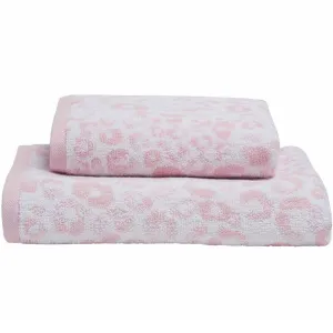 Fusion Animal Print Towel - Blush