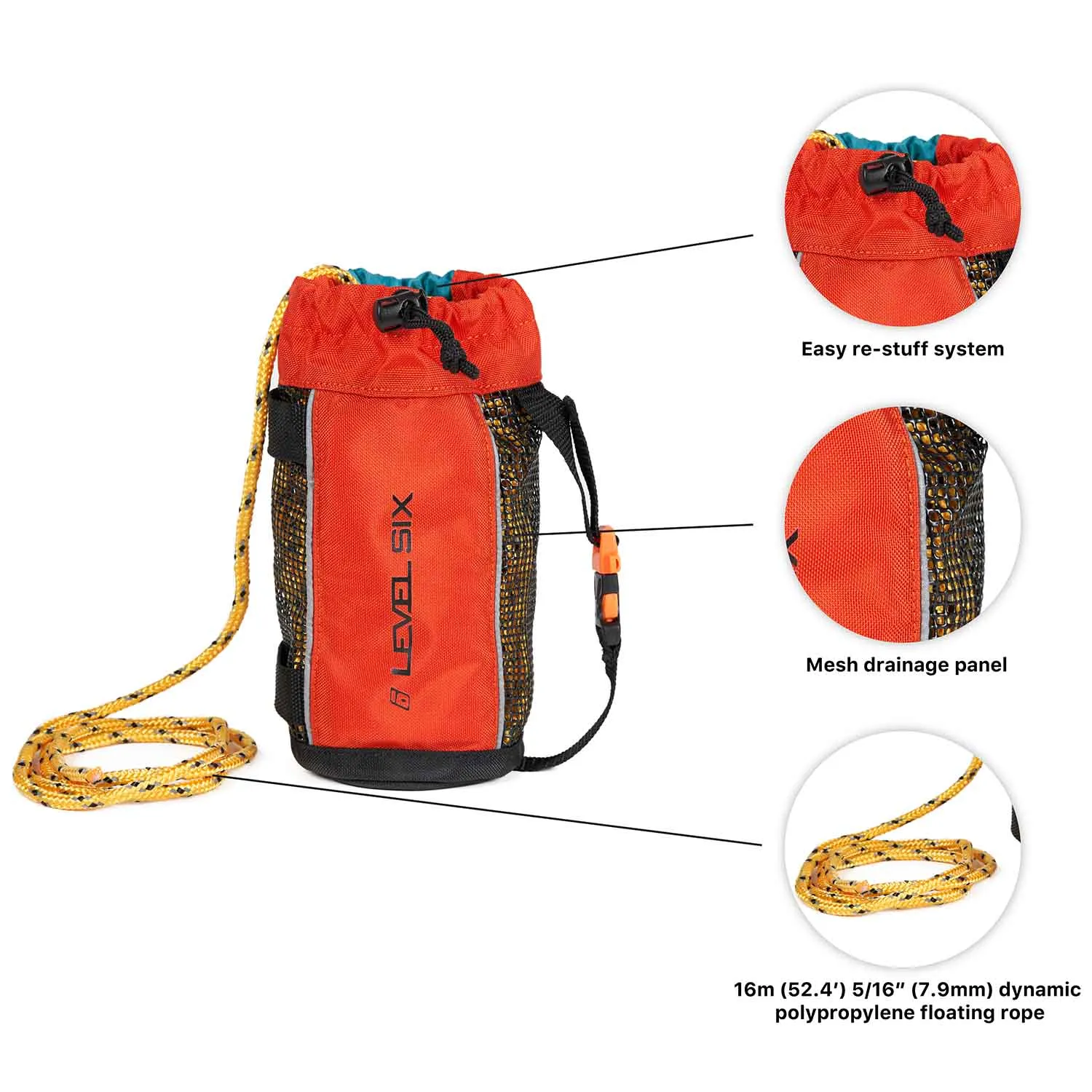 Level Six Compact Quickthrow Throw Bag