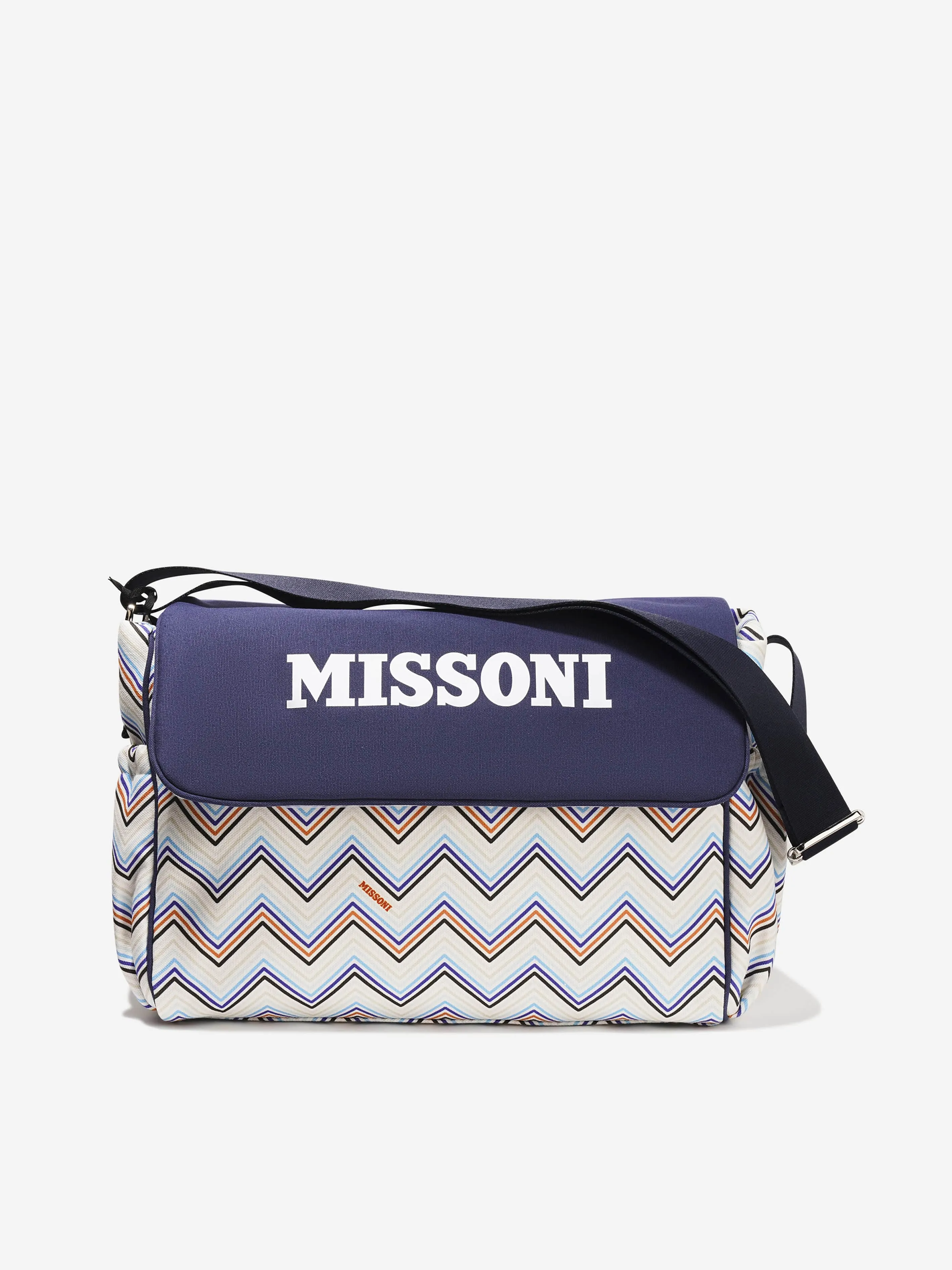 Missoni Baby Boys Zig Zag Changing Bag in Blue