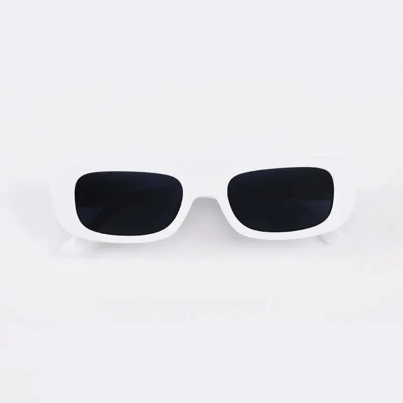 New Small Sunglasses Women Men Trendy Vintage Brand Designer Hip Hop Square Green Sun Glasses Female Eyewear UV400