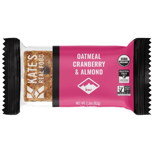 Oatmeal Cranberry Almond Bars by Kate's Real Food