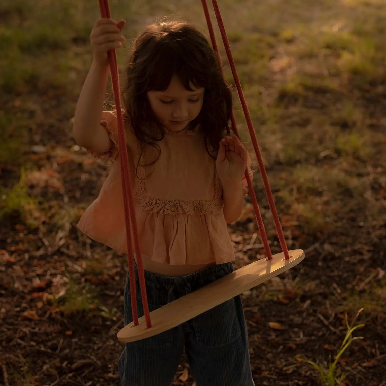 Portable Wooden Swing