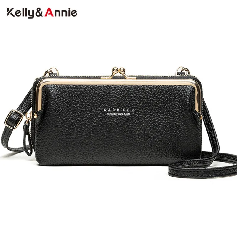 PU Leather Fashion Small Cross body Bag / Clutch Purse