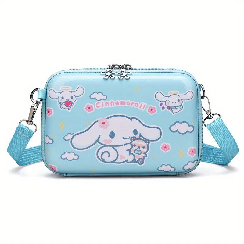 Quirky Cartoon Crossbody Bag - Adorable Phone Purse with Secure Square Compartment - Adjustable Strap for Effortless Daily Style