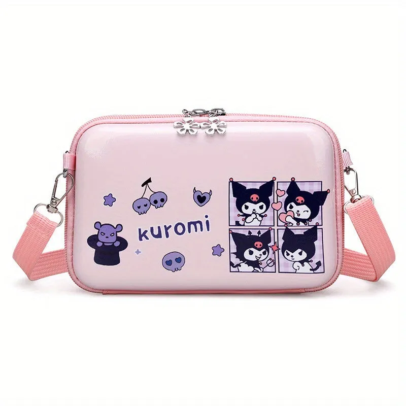 Quirky Cartoon Crossbody Bag - Adorable Phone Purse with Secure Square Compartment - Adjustable Strap for Effortless Daily Style