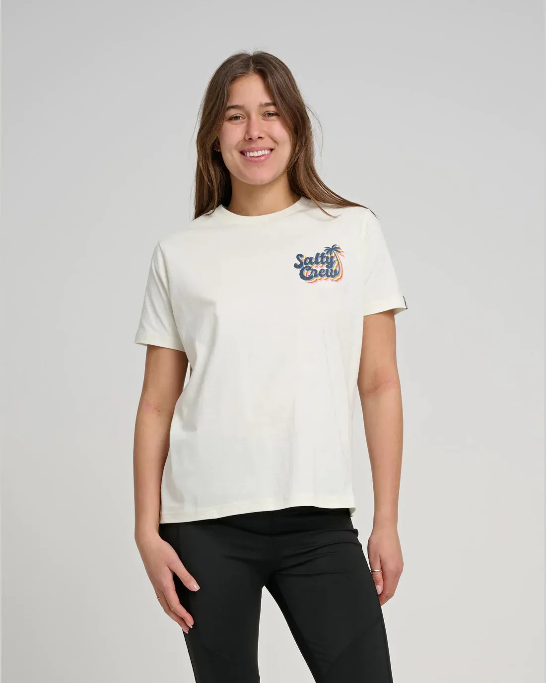 Salty Crew Womens 'Salty Seventies Boyfriend Tee'