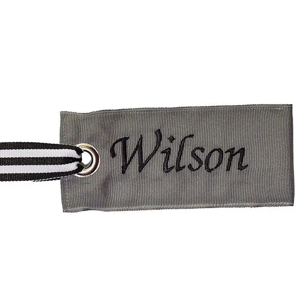 Silver Luggage Tag