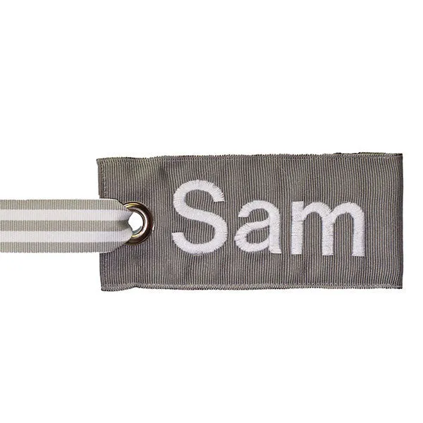 Silver Luggage Tag