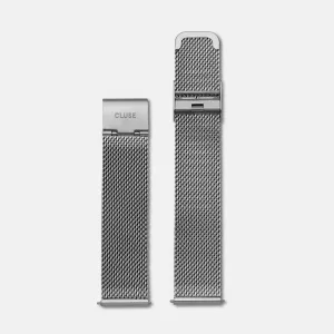 Strap 18 mm Mesh Silver Colour