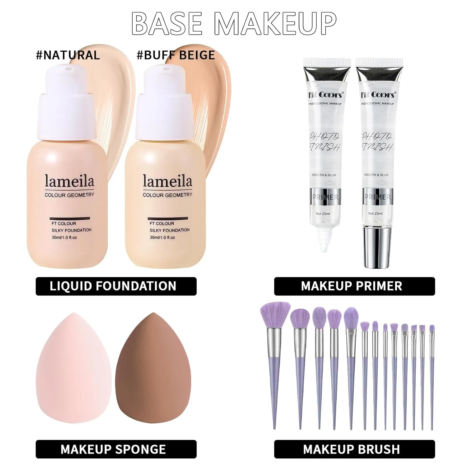 Ultimate All-in-One Makeup Collection for Women and Teens - Perfect Gift for Beginners and Pros